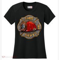 Maltese Fire Dept. Helmet Women's Cooling Performance Crew T-Shirt thumb 0