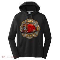 Maltese Fire Dept. Helmet Performance Fleece Hoodie thumb 0