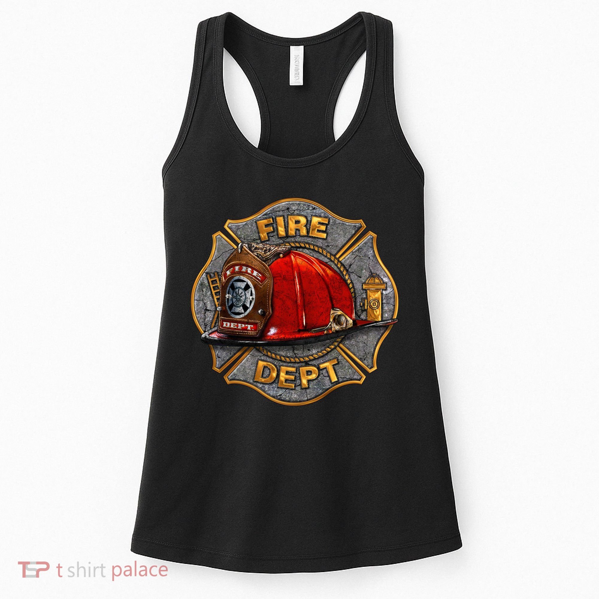 Maltese Fire Dept. Helmet Women's Tank Top