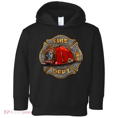 Maltese Fire Dept. Helmet Toddler Hoodie
