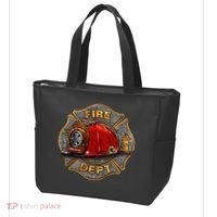 Maltese Fire Dept. Helmet Tote Bag thumb 3