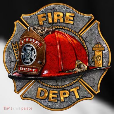 Maltese Fire Dept. Helmet Toddler Fine Jersey T-Shirt