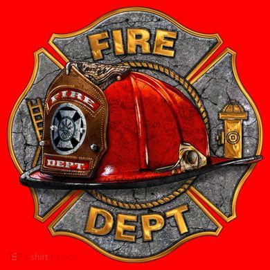 Maltese Fire Dept. Helmet Santa Hat