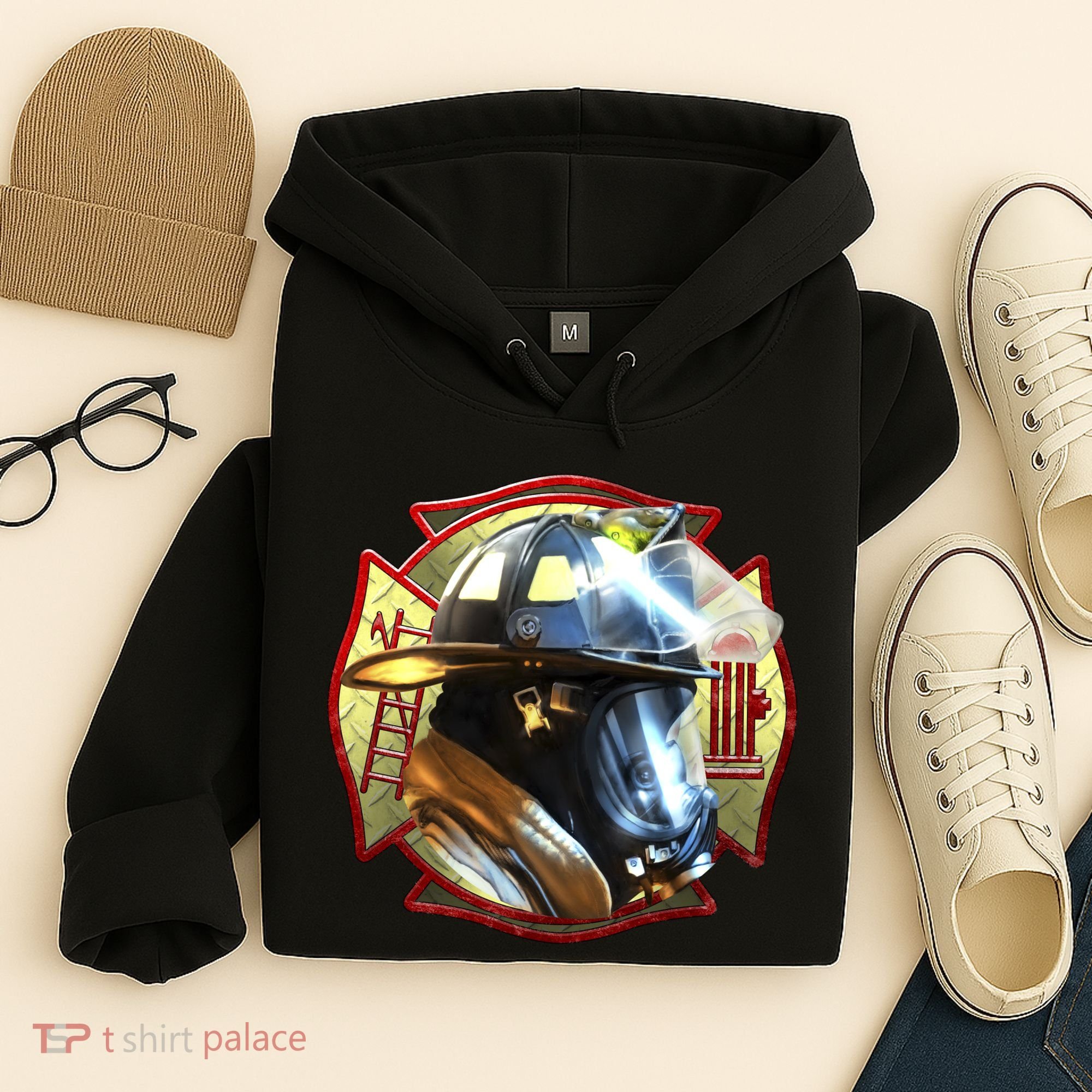 Maltese Fireman Hoodie