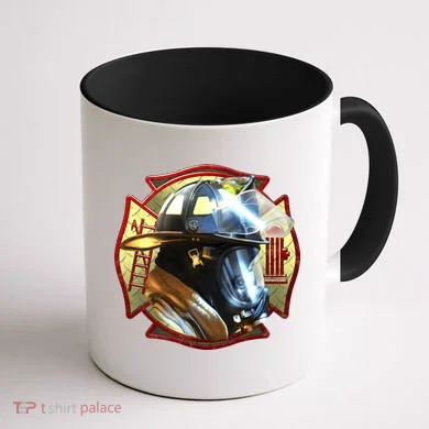 Maltese Fireman Coffee Mug back