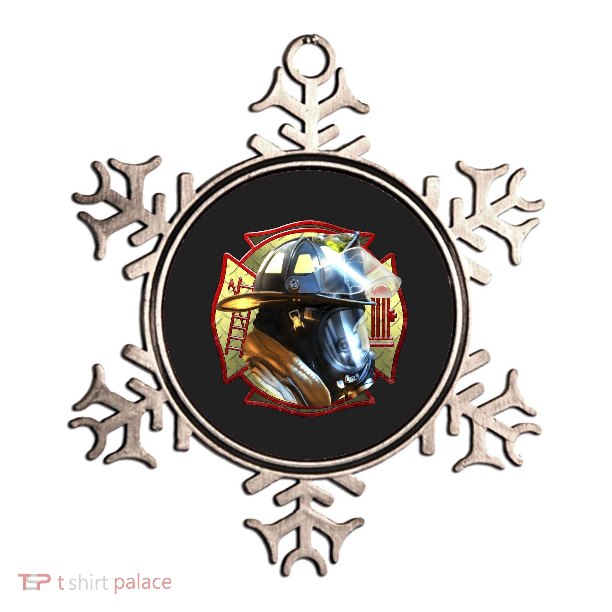 Maltese Fireman Ornament