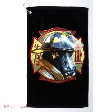 Maltese Fireman Golf Towel