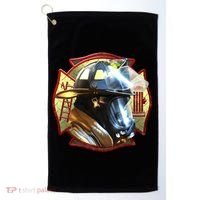 Maltese Fireman Golf Towel thumb 0