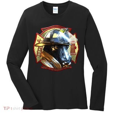 Maltese Fireman Women's Long Sleeve Shirt