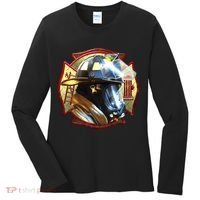 Maltese Fireman Women's Long Sleeve Shirt thumb 0
