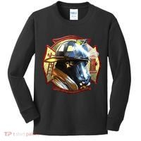 Maltese Fireman Kids Long Sleeve Shirt thumb 0