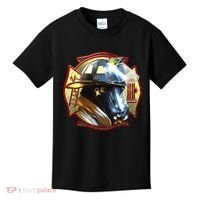 Maltese Fireman Kids T-Shirt thumb 0