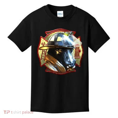Maltese Fireman Kids T-Shirt