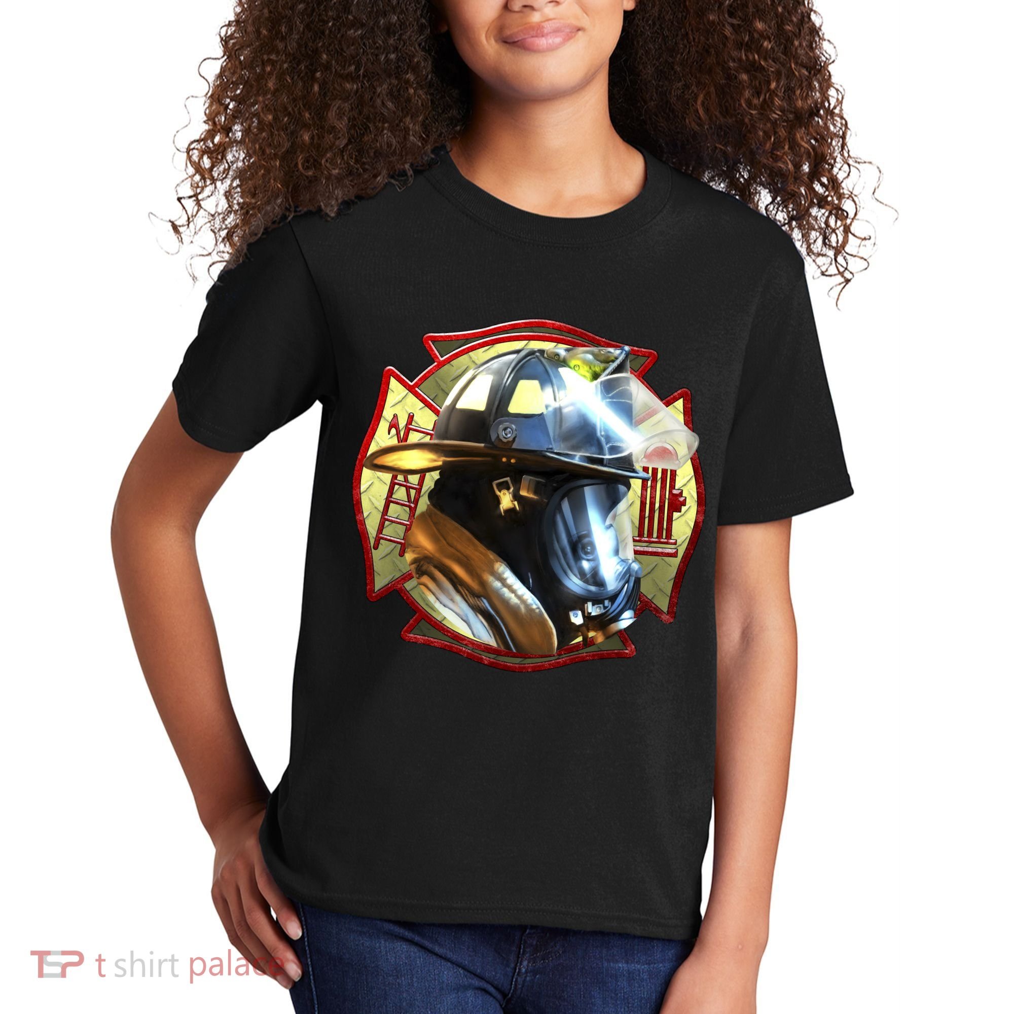 Maltese Fireman Kids T-Shirt