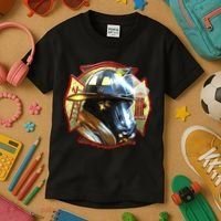 Maltese Fireman Kids T-Shirt thumb 3