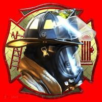 Maltese Fireman Santa Hat thumb 1