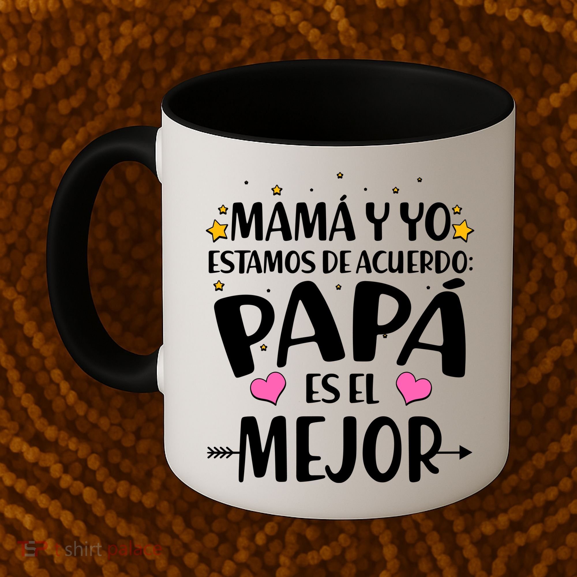 Mamá y Yo Estamos De Acuerdo Papá Es El Mejor Coffee Mug