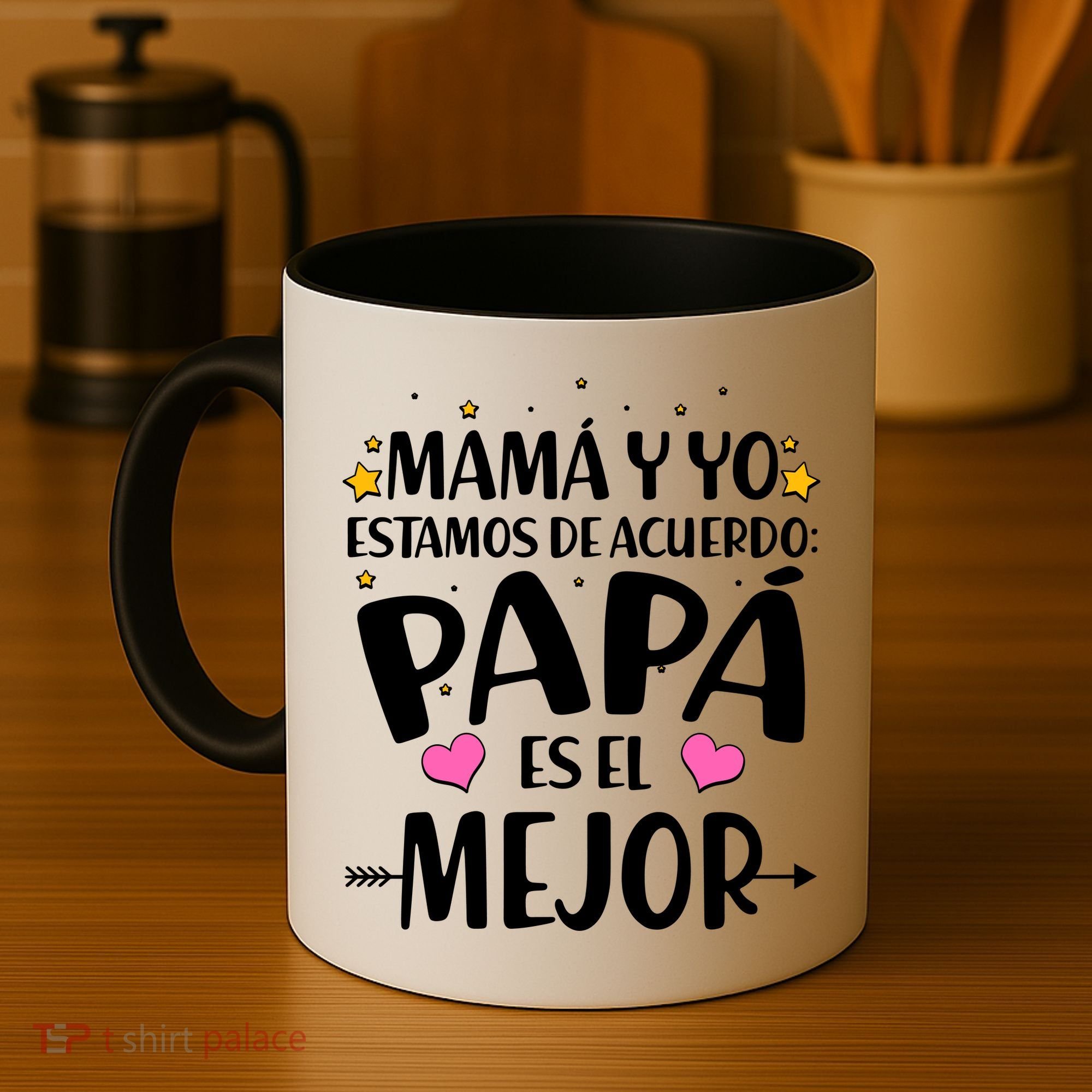 Mamá y Yo Estamos De Acuerdo Papá Es El Mejor Coffee Mug