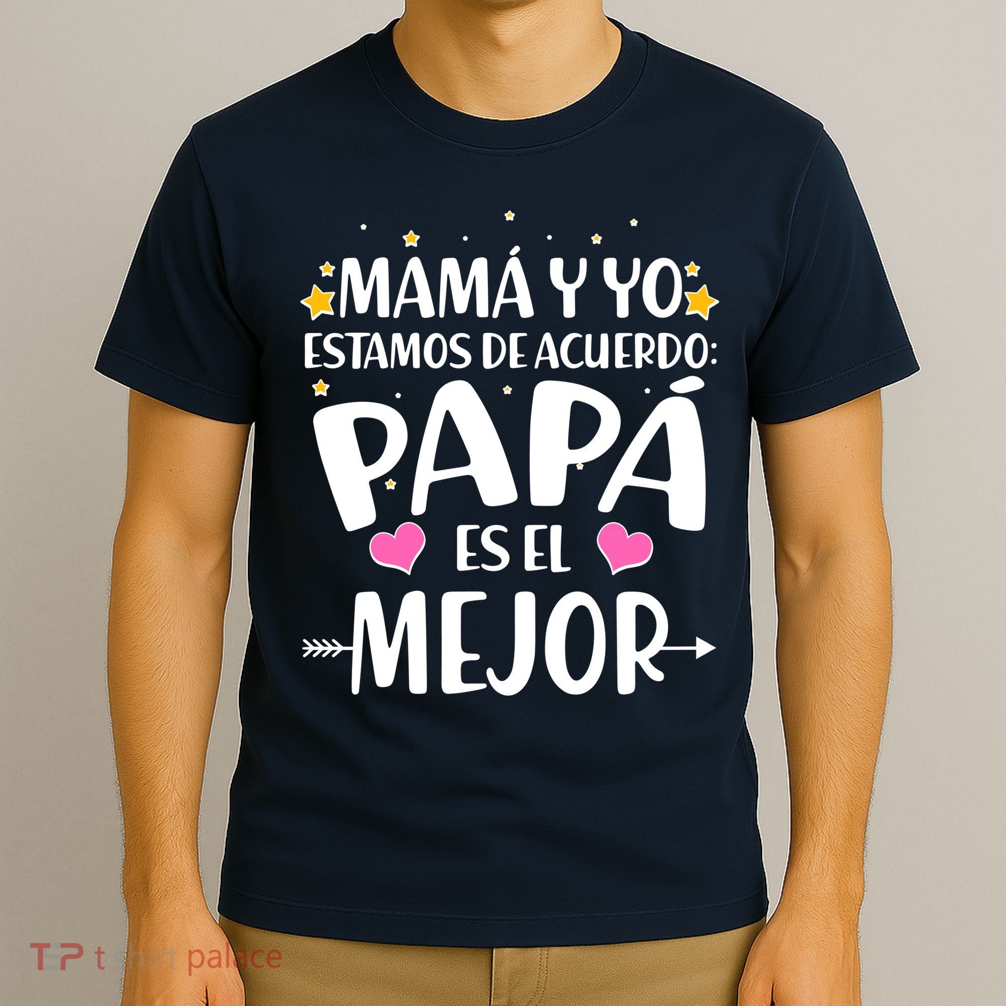 Mamá y Yo Estamos De Acuerdo Papá Es El Mejor T-Shirt