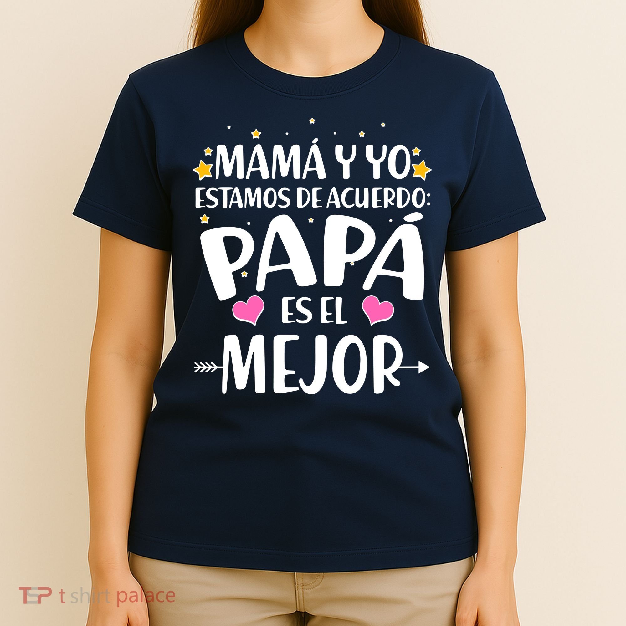 Mamá y Yo Estamos De Acuerdo Papá Es El Mejor T-Shirt