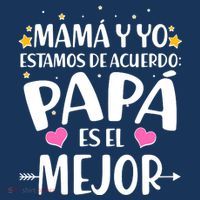 Mamá y Yo Estamos De Acuerdo Papá Es El Mejor Coaster thumb 2
