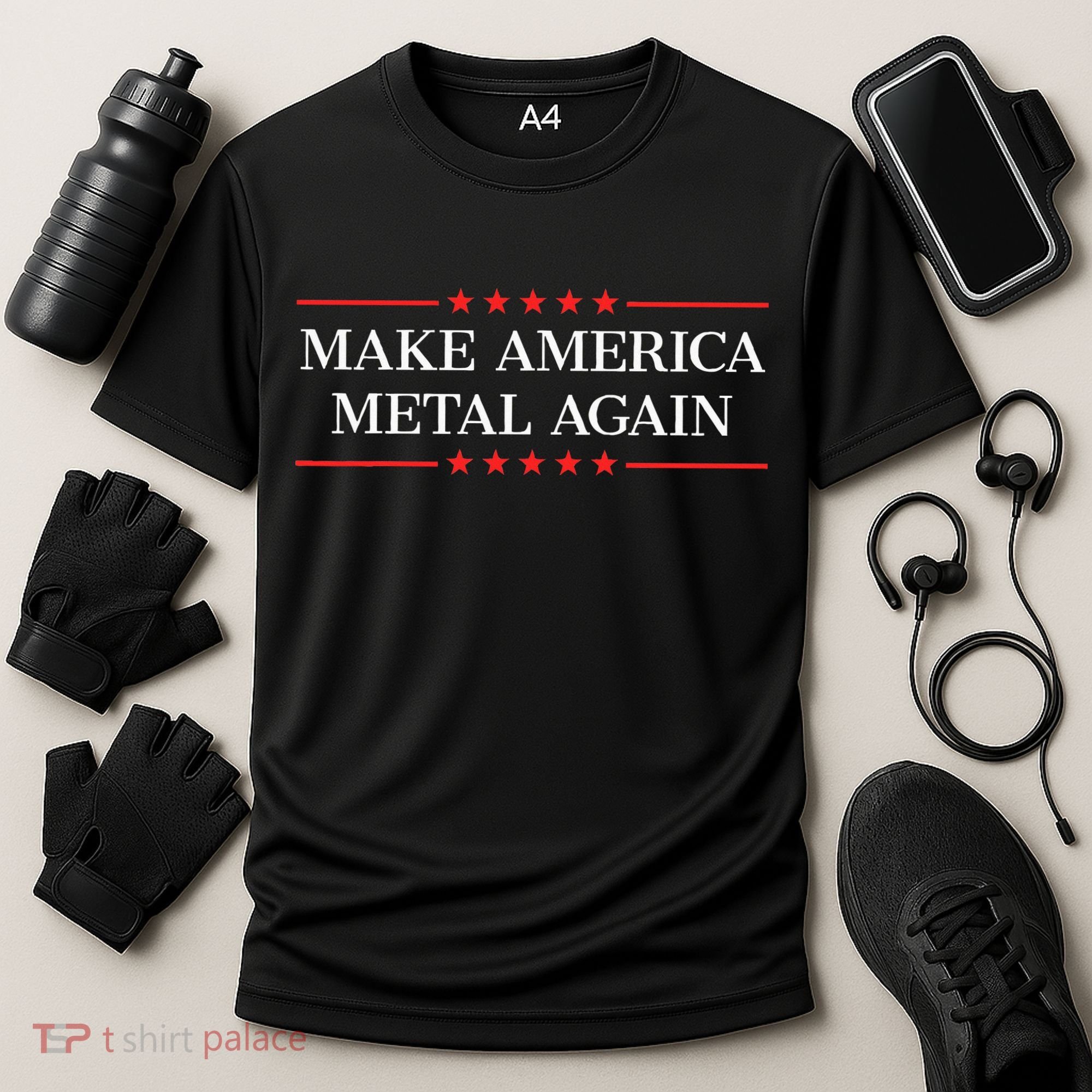 Make America Metal Again Cooling Performance Crew T-Shirt