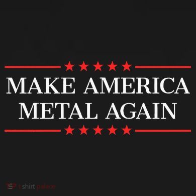Make America Metal Again Button