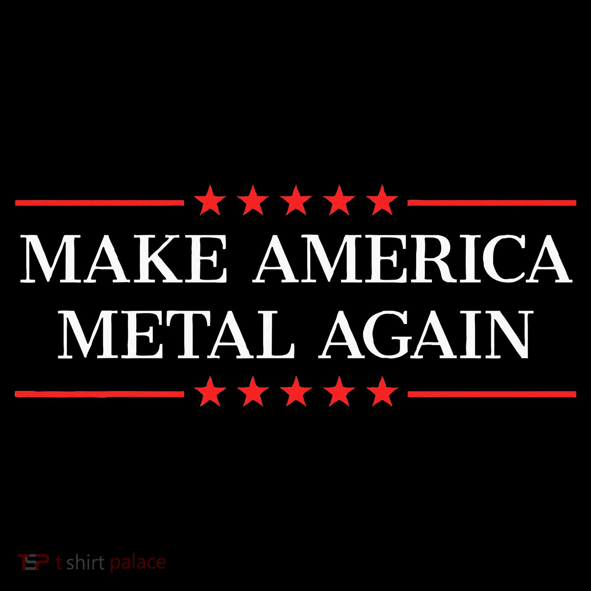 Make America Metal Again Women's Long Sleeve Flannel Pajama Set 
