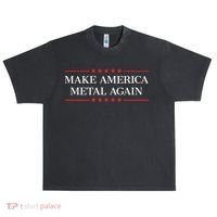 Make America Metal Again Urban Oversized Heavyweight T-Shirt thumb 0