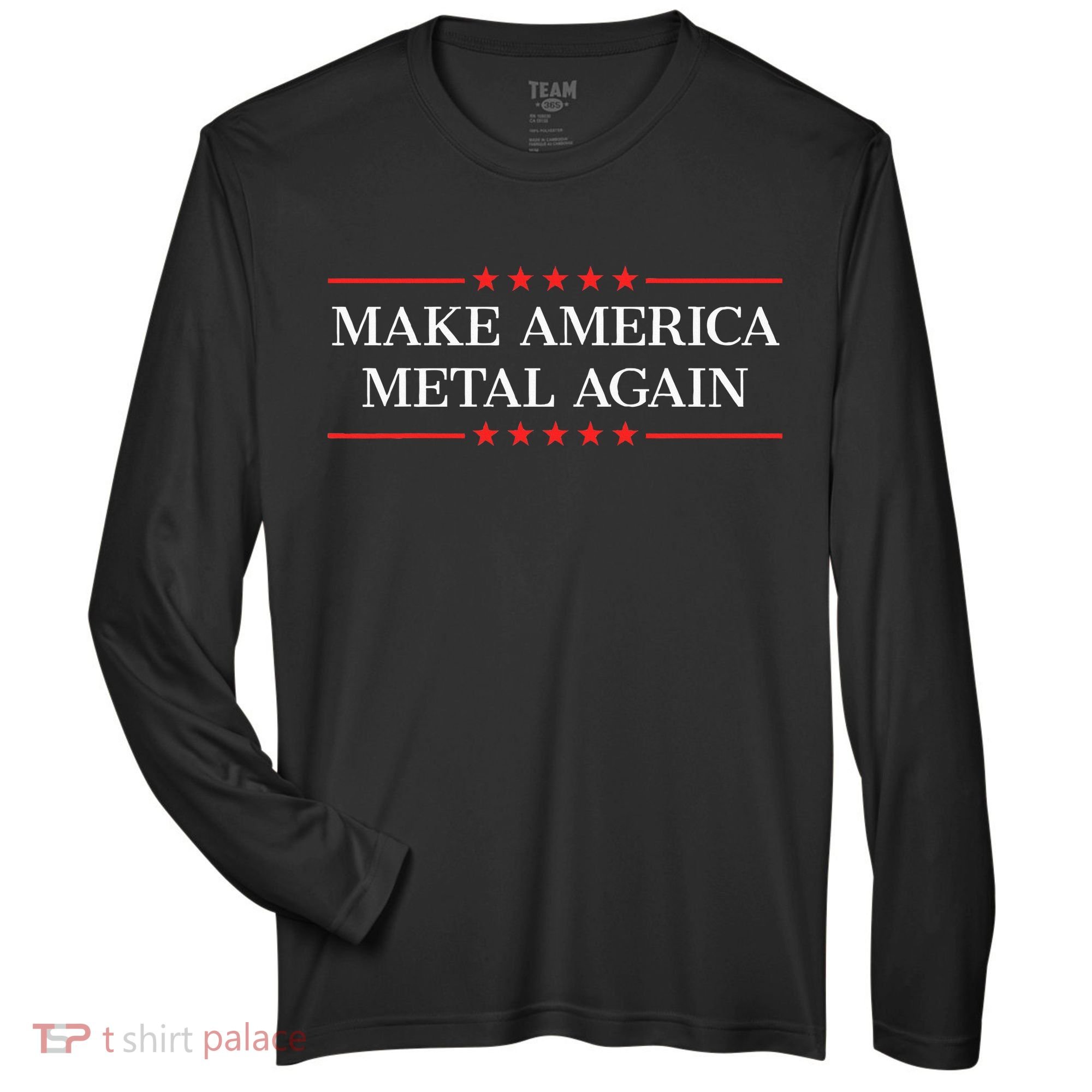 Make America Metal Again Zone Performance Long-Sleeve T-Shirt