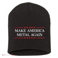 Make America Metal Again Short Acrylic Beanie thumb 0