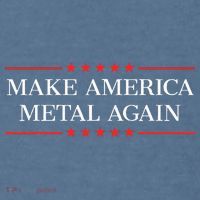 Make America Metal Again Comfort Colors Garment-Dyed Hooded Sweatshirt thumb 2
