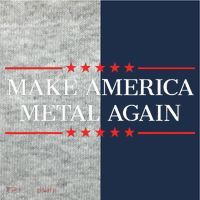 Make America Metal Again Kids Colorblock Raglan Jersey thumb 2