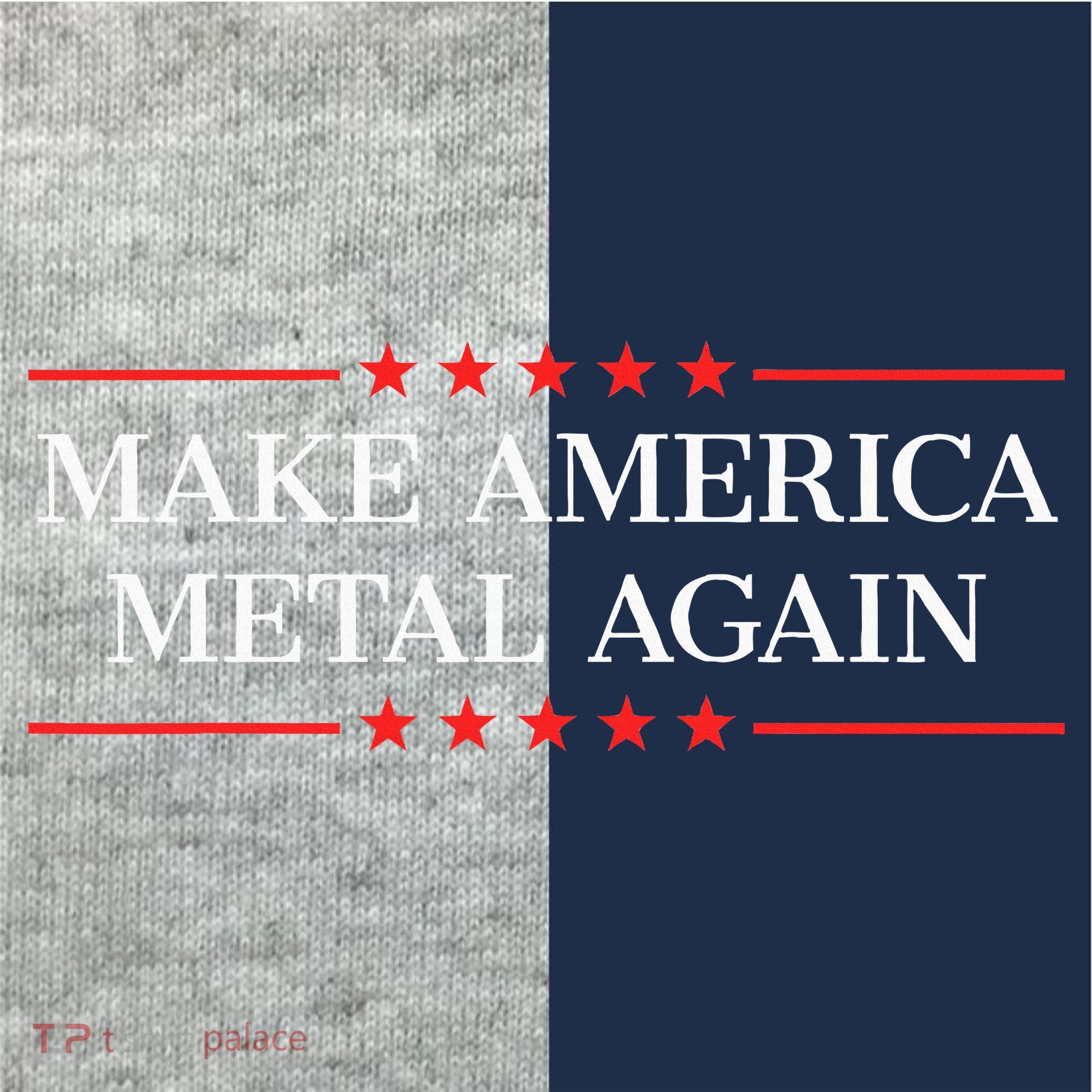 Make America Metal Again Kids Colorblock Raglan Jersey