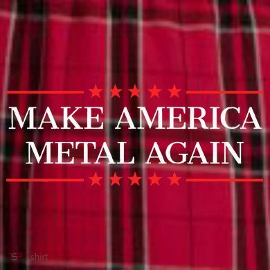 Make America Metal Again Women's Flannel Plaid Pajama Pants