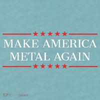 Make America Metal Again Sueded Cloud Jersey T-Shirt thumb 2