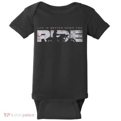Motorcycle Apparel Motorcycle Baby Bodysuit