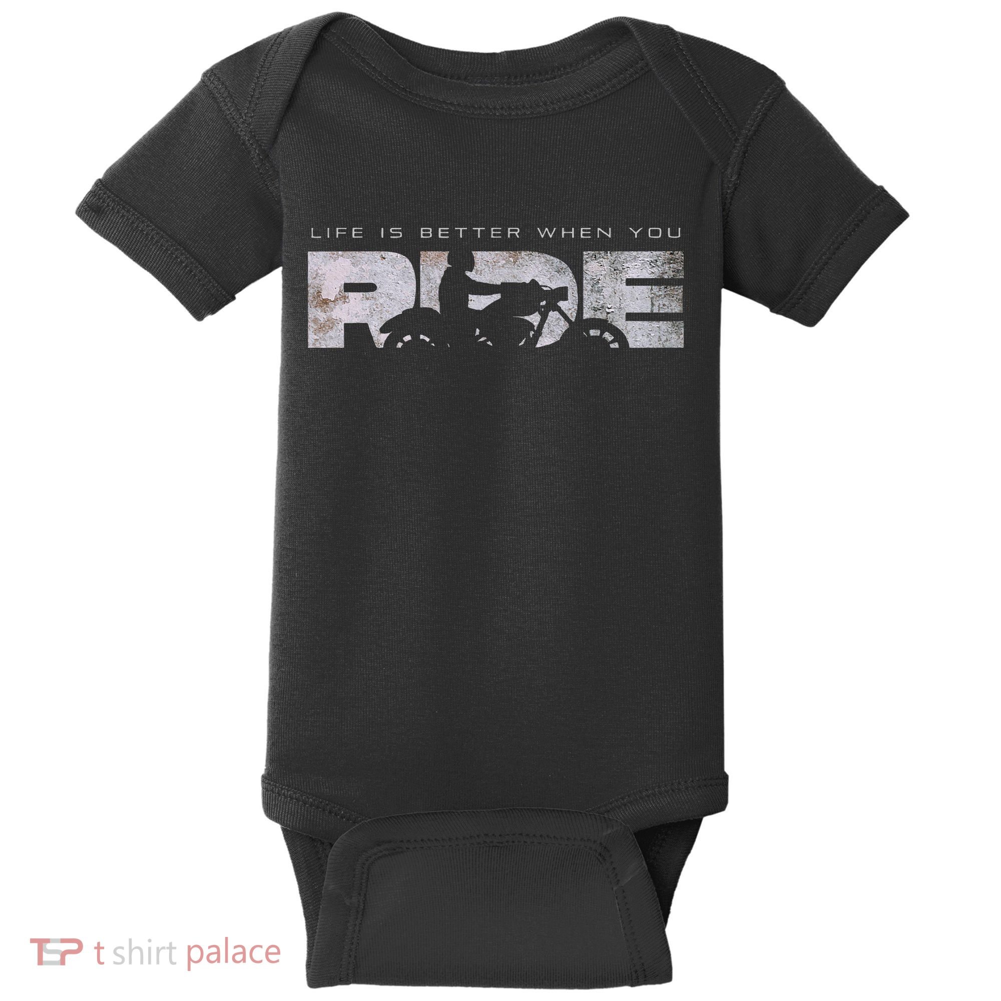 Motorcycle Apparel Motorcycle Baby Bodysuit