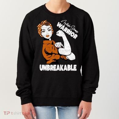 Ms Awareness Multiple Sclerosis Unbreakable Warrior Funny Gift Women's Sweatshirt