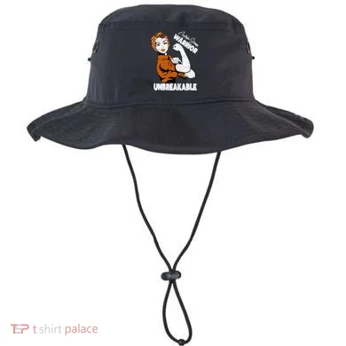 Ms Awareness Multiple Sclerosis Unbreakable Warrior Funny Gift Bucket Hat