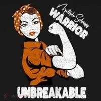Ms Awareness Multiple Sclerosis Unbreakable Warrior Funny Gift Bucket Hat thumb 4