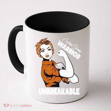 Ms Awareness Multiple Sclerosis Unbreakable Warrior Funny Gift Coffee Mug