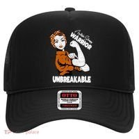 Ms Awareness Multiple Sclerosis Unbreakable Warrior Funny Gift Hat thumb 0