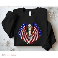Mexican American Mexico Usa Flag Eagle Sweatshirt thumb 2