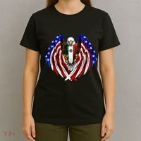 Mexican American Mexico Usa Flag Eagle T-Shirt thumb 4