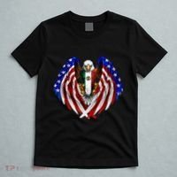 Mexican American Mexico Usa Flag Eagle T-Shirt thumb 5