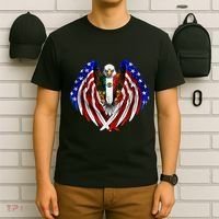 Mexican American Mexico Usa Flag Eagle T-Shirt thumb 6