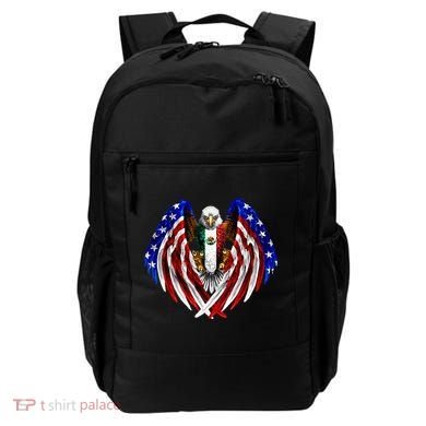 Mexican American Mexico Usa Flag Eagle Backpack