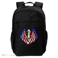 Mexican American Mexico Usa Flag Eagle Backpack thumb 0