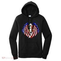 Mexican American Mexico Usa Flag Eagle Women's Hoodie thumb 0